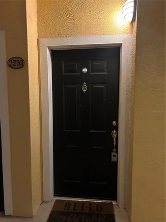 a bathroom with a small space