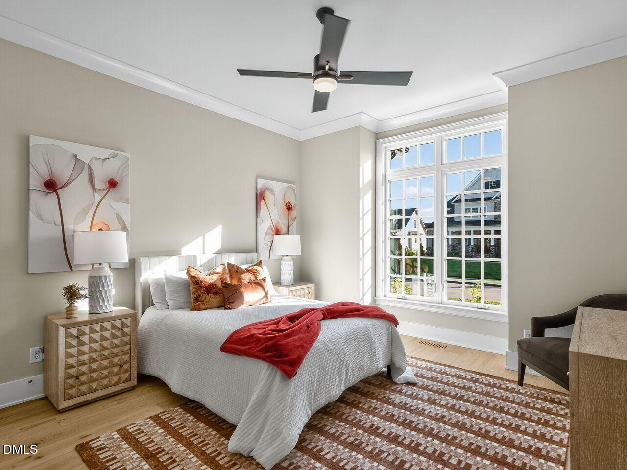 1309 Montvale Ridge Drive Cary, NC 27519 - Photo 5 of 24 a bedroom with a bed and a window