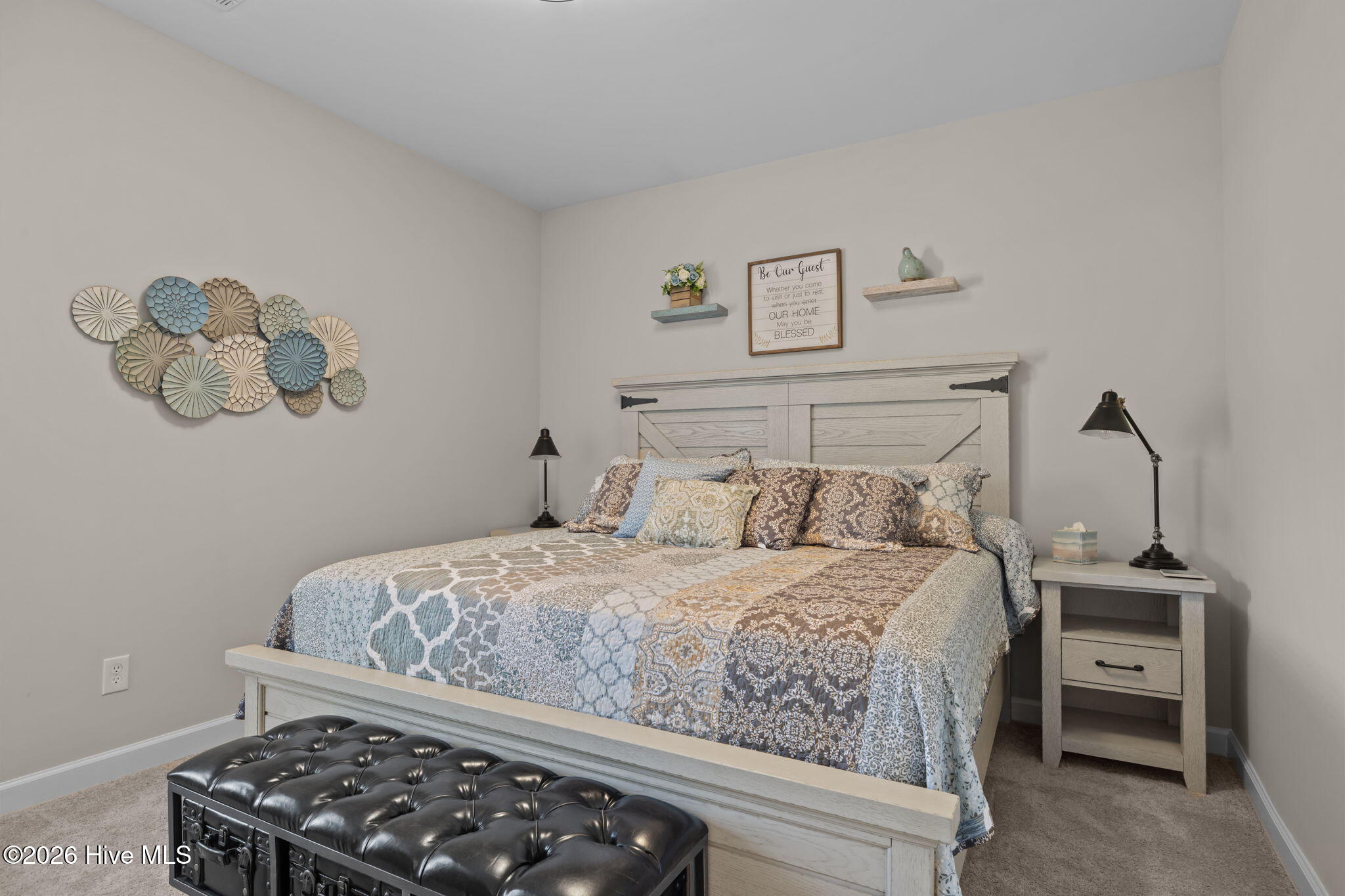 109 Ridgeline Drive Beaufort, NC 28516 - Photo 28 of 65 3rd bedroom w/king size bed and all furniture included.