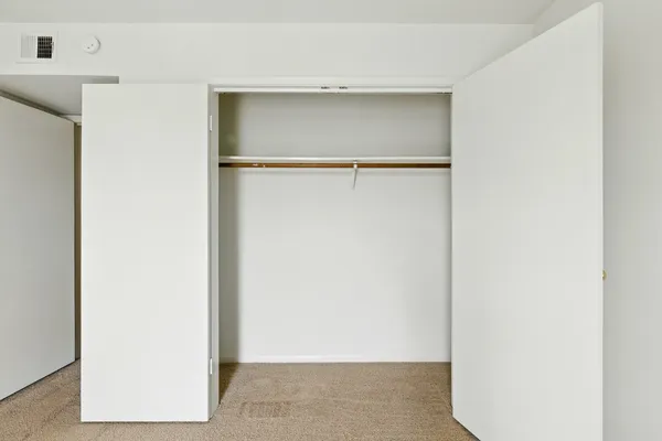 a view of closet