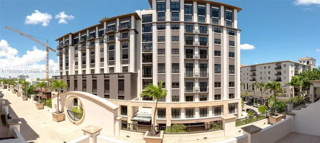 a view of building with front door