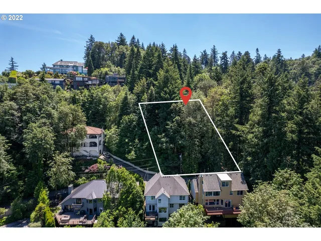 a view of a house with a street