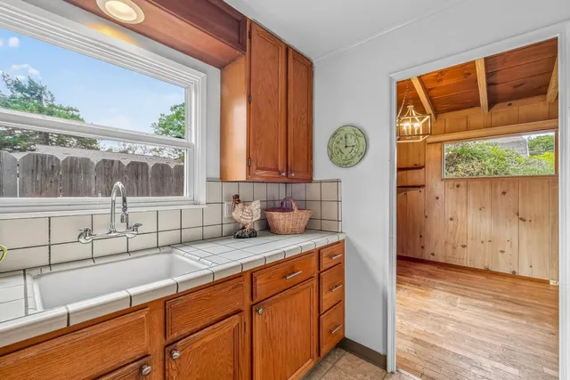 a view of a window in a house