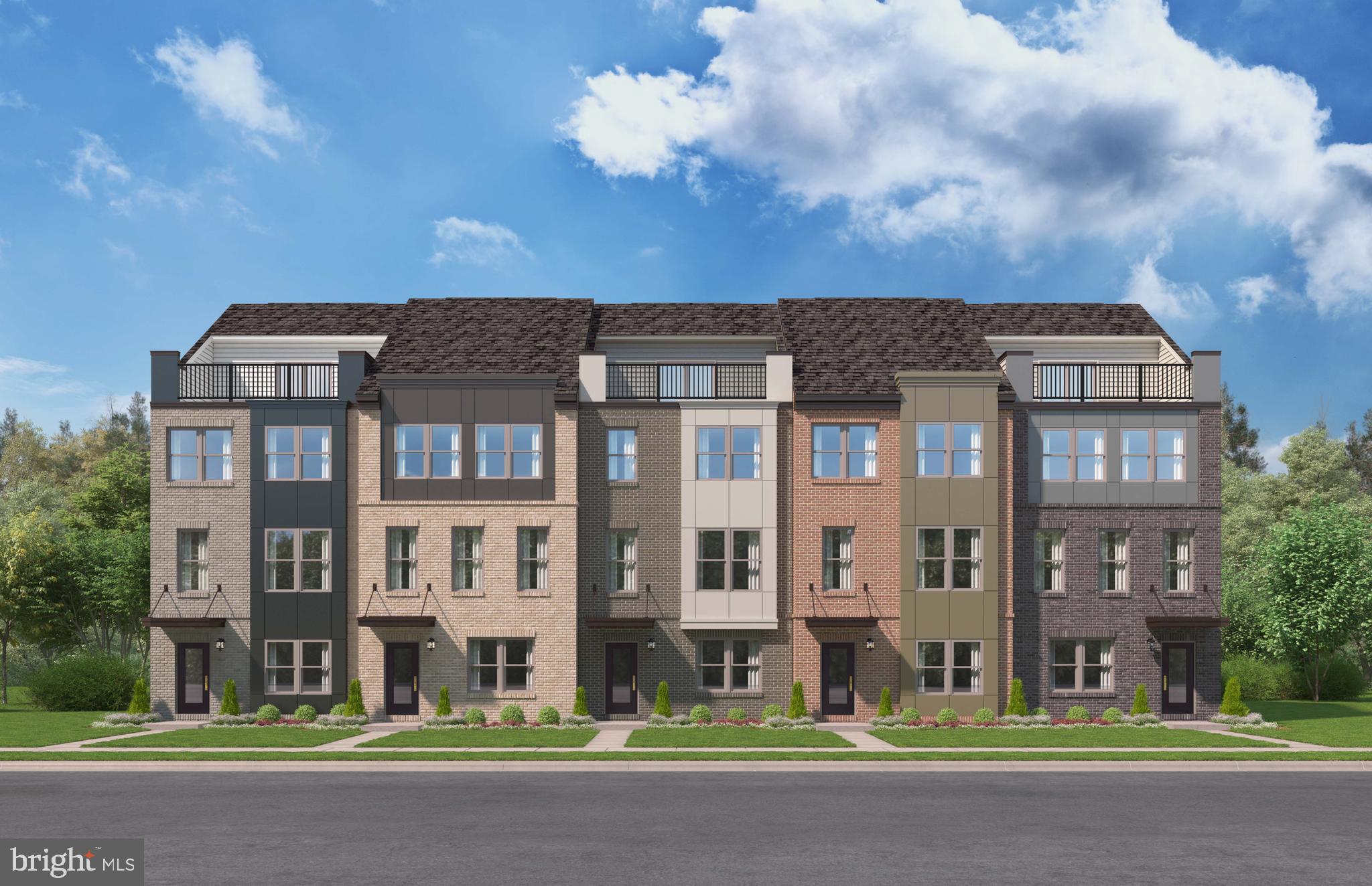 a front view of a building