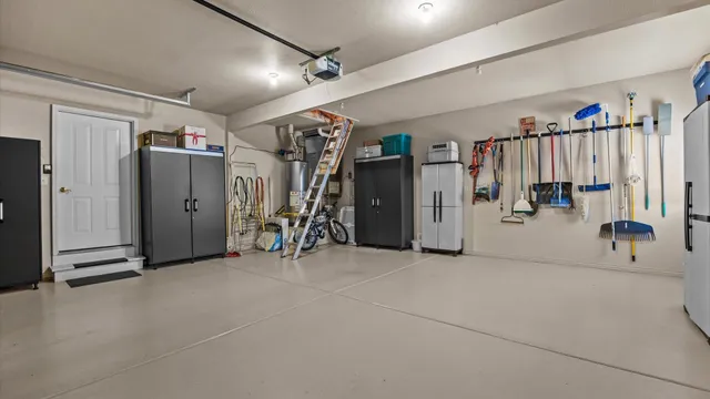 a view of a storage & utility room