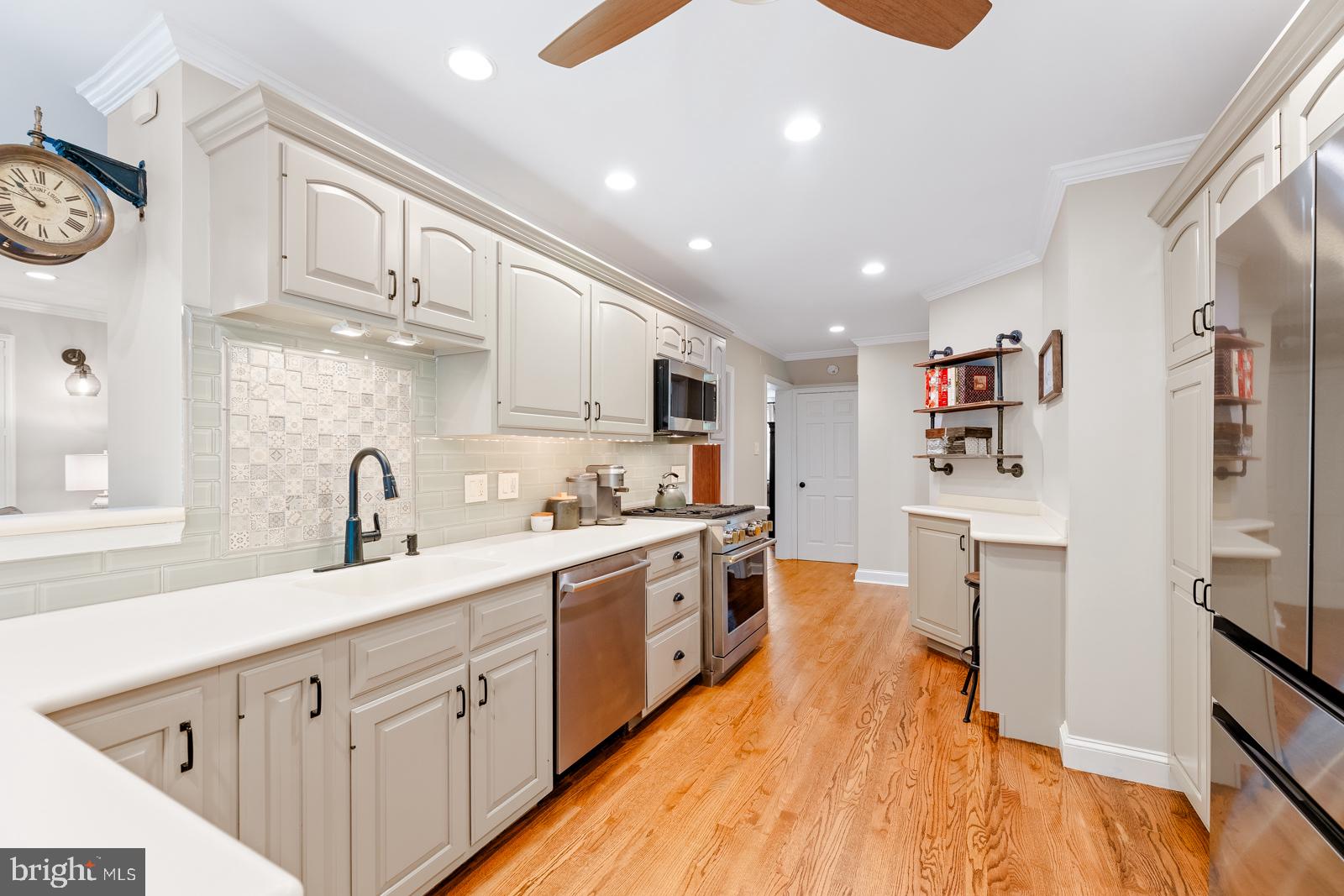 517 Georgian Road Glenside, PA 19038 - Photo 16 of 80 Modern kitchen with sleek finishes.