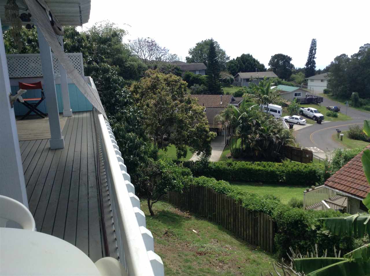 320 Ainakula Road Kula, HI 96790 - Photo 8 of 23 a view of balcony with yard and outdoor seating