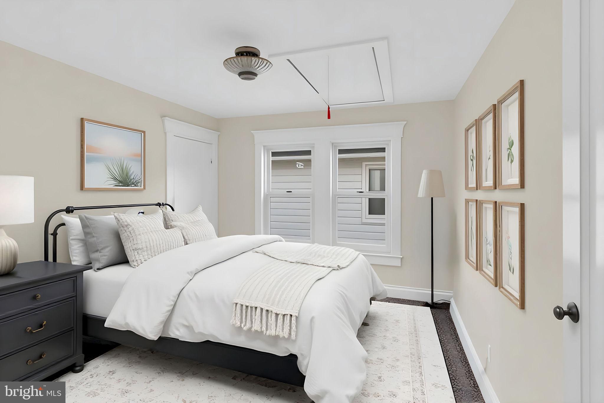 118 Hunter Avenue Hamilton, NJ 08610 - Photo 16 of 23 a bedroom with a large bed and a window