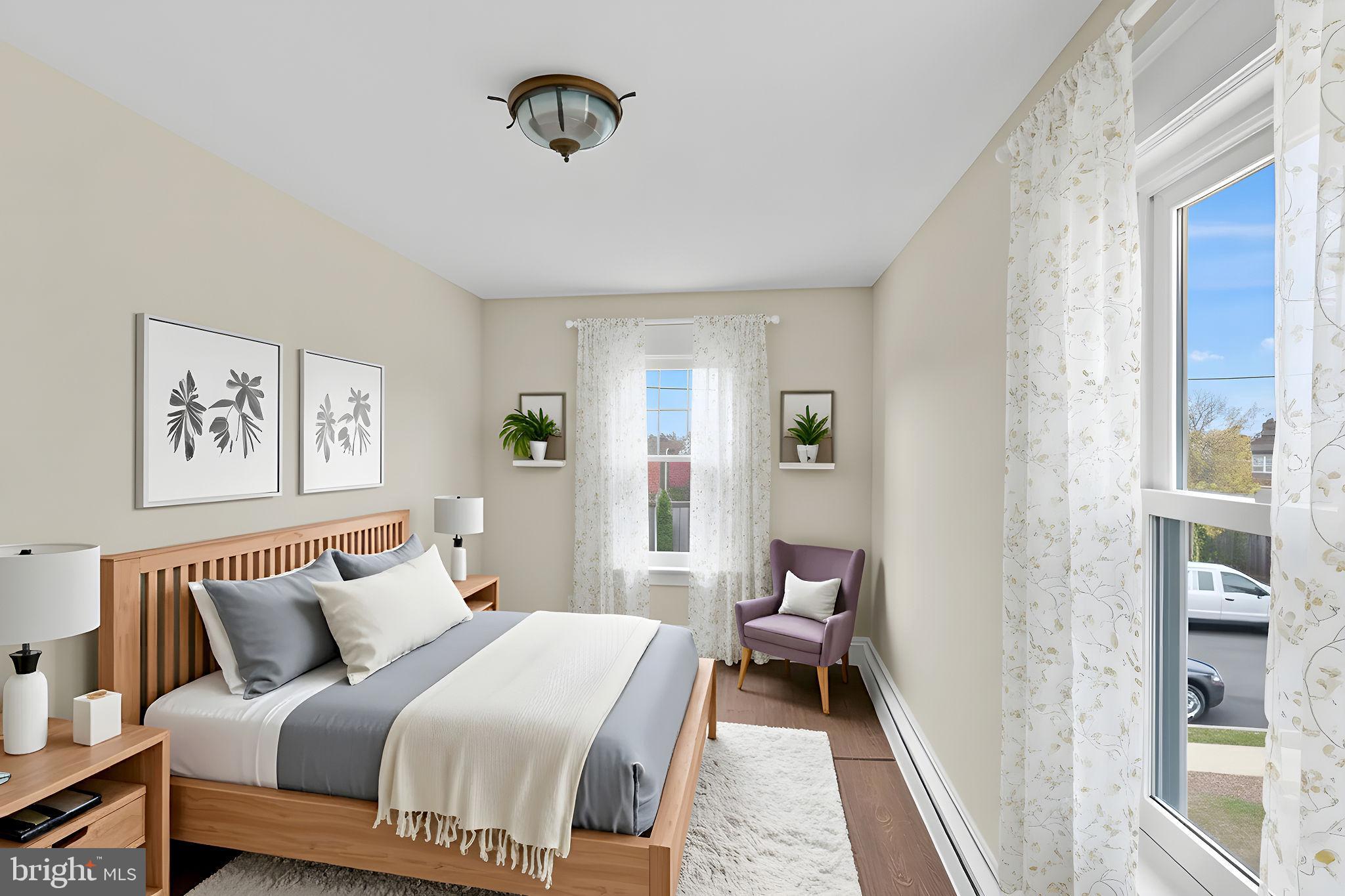 118 Hunter Avenue Hamilton, NJ 08610 - Photo 19 of 23 a bedroom with bed and a window