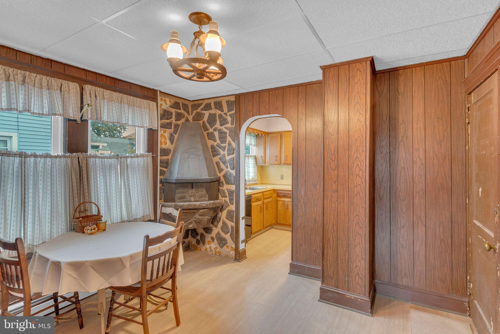 118 Hunter Avenue Hamilton, NJ 08610 - Photo 10 of 23 a view of a dining room with furniture and chandelier