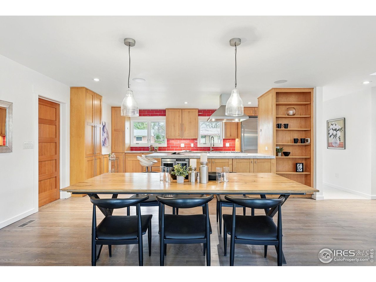 2970 21st Street Boulder, CO 80304 - Photo 10 of 33 a dining hall with furniture and wooden floor