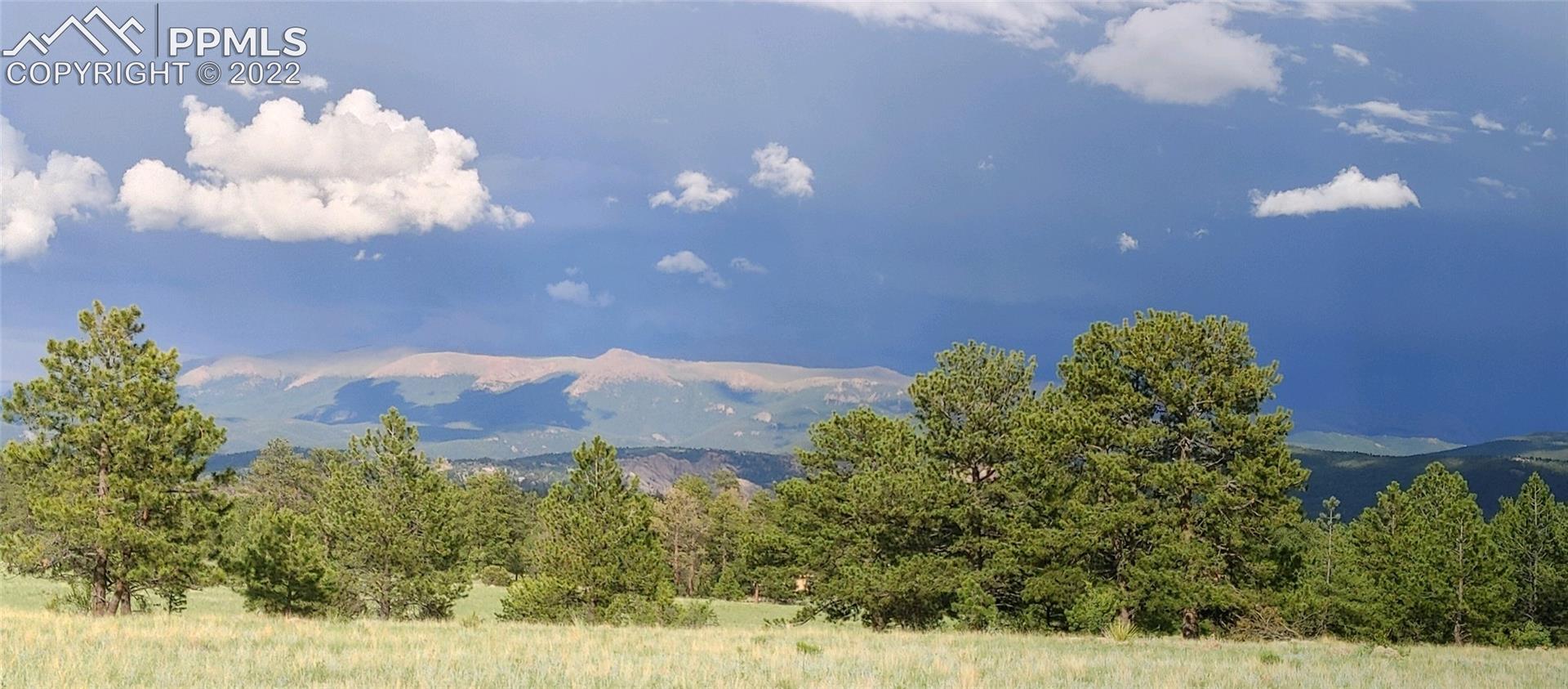 4573 Doe Valley Road Guffey, CO 80820 - Photo 33 of 37 View of Pikes Peak and the front range