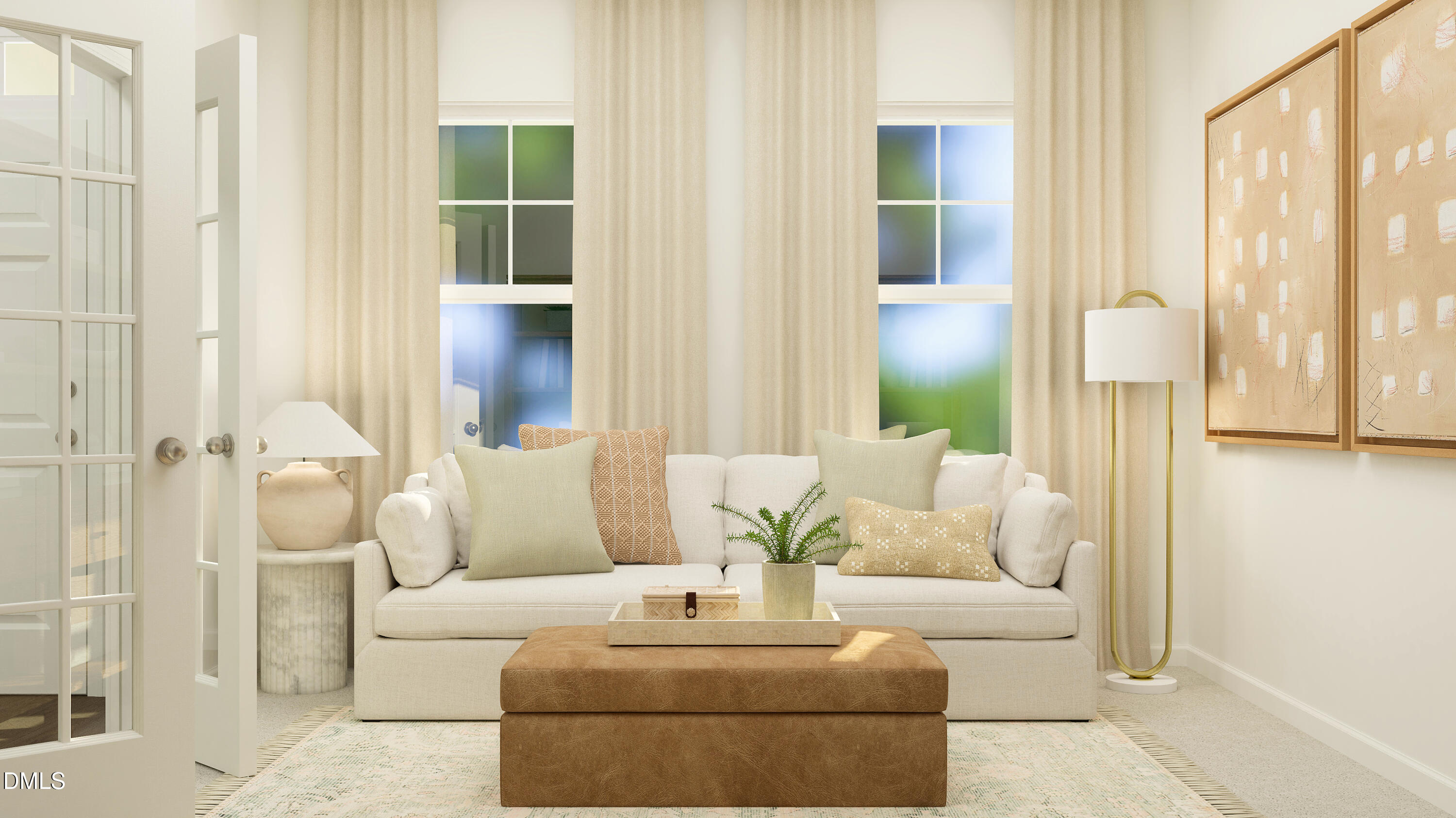 5841 Millstone Way Sims, NC 27880 - Photo 23 of 24 a living room with furniture and a large window