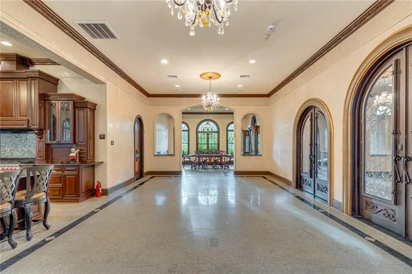 a view of an entryway