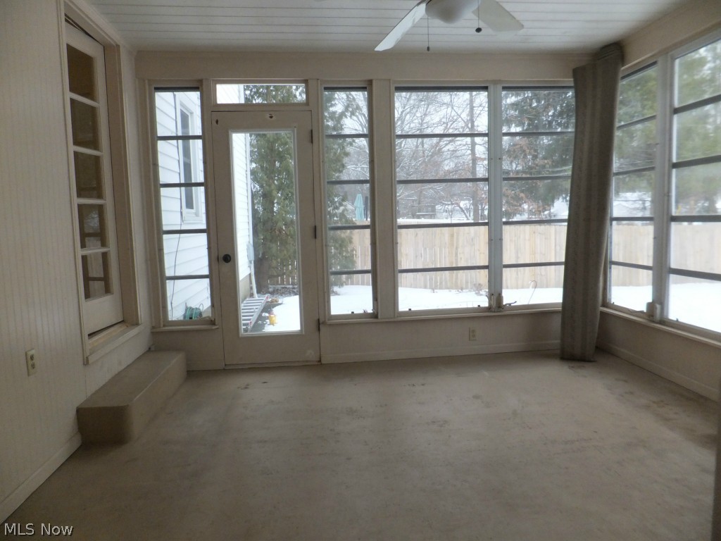 1928 Ganyard Road Akron, OH 44313 - Photo 13 of 24 Enclosed Back Porch
