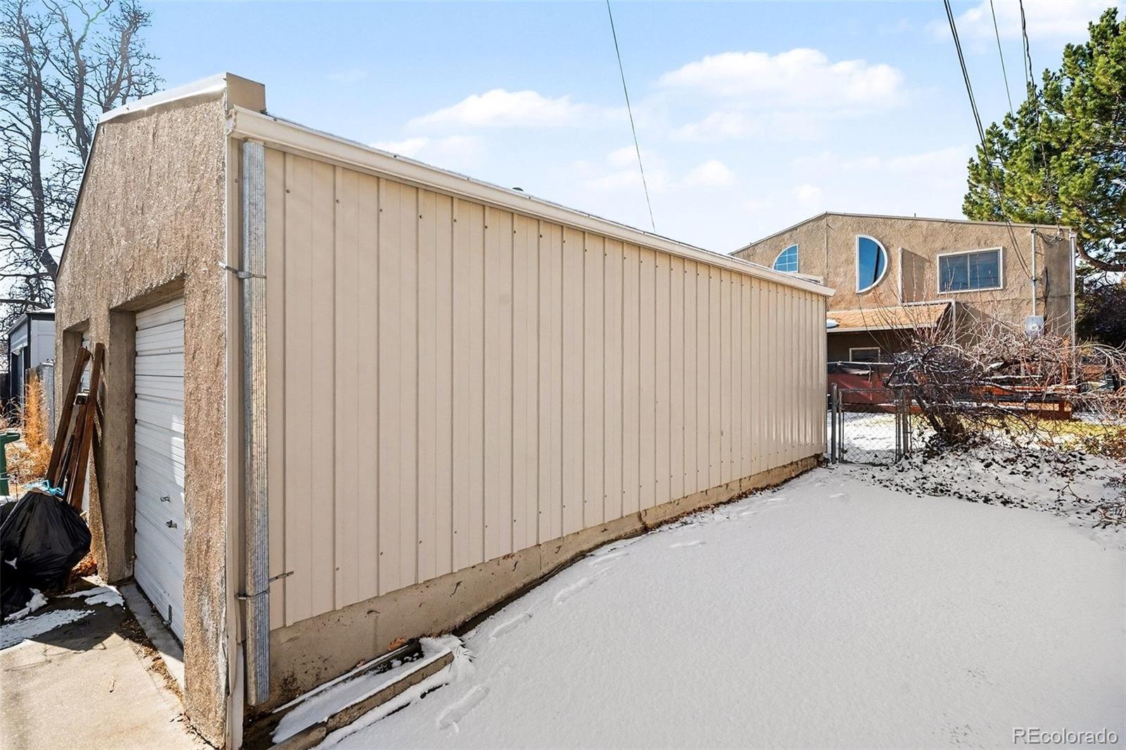 2222 Meade Street Denver, CO 80211 - Photo 19 of 19 a view of a back yard of the house