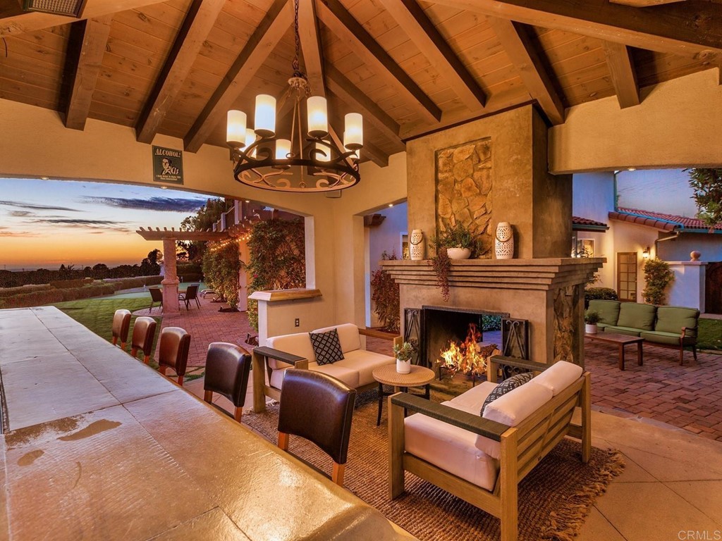 602 West Bluff Court Encinitas, CA 92024 - Photo 3 of 69 a living room with furniture and a fireplace