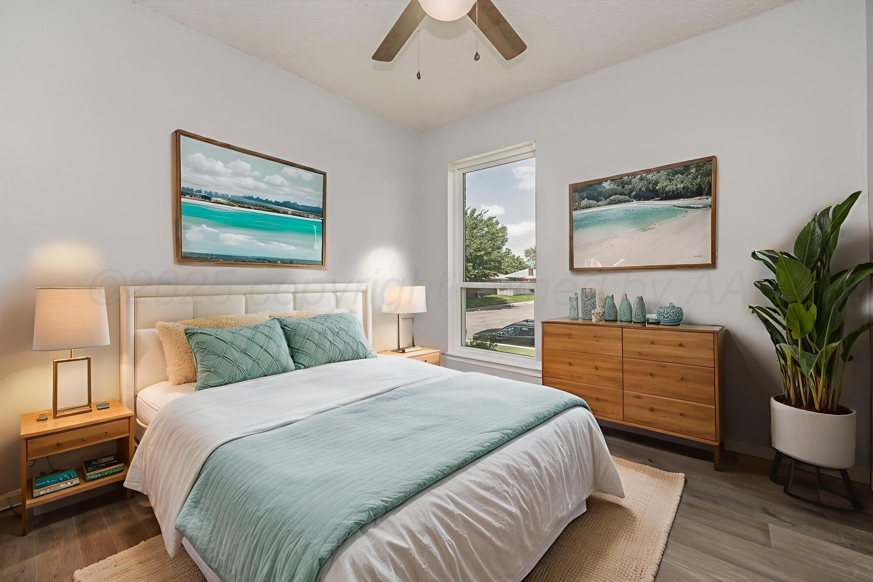 1021 Trinchera Drive Amarillo, TX 79110 - Photo 14 of 21 STAGED BEDROOM