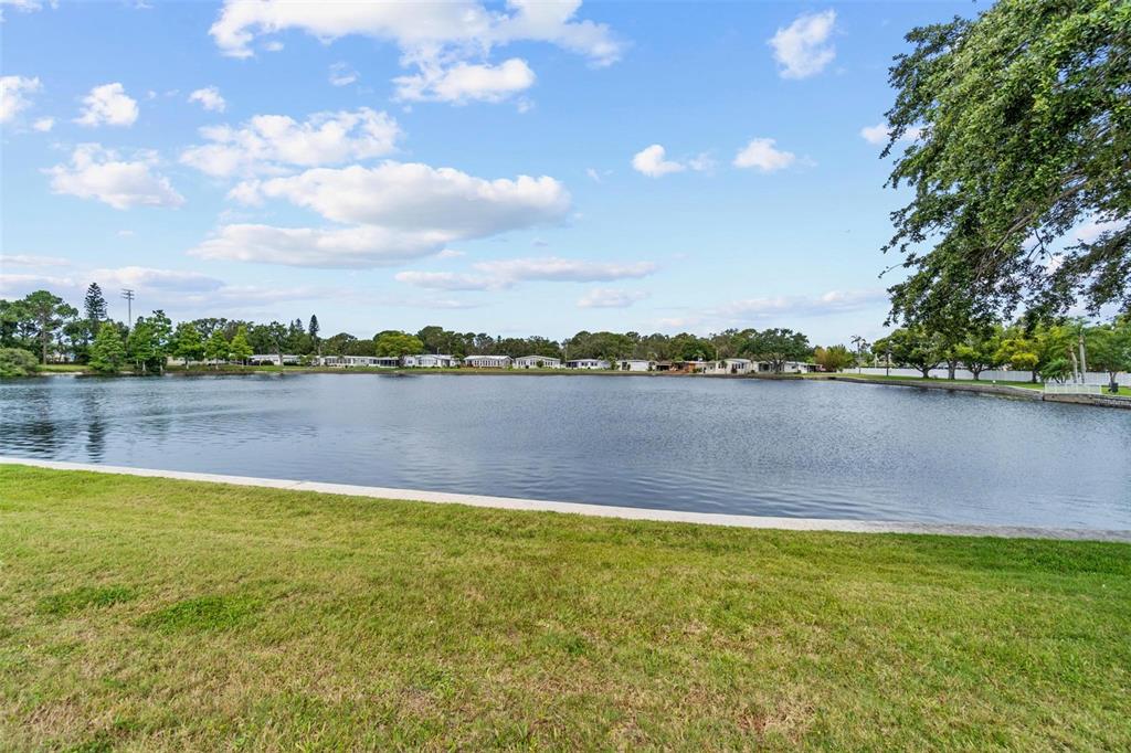 12501 Ulmerton Road, Unit 110 Largo, FL 33774 - Photo 26 of 29 a view of a lake with houses in the back