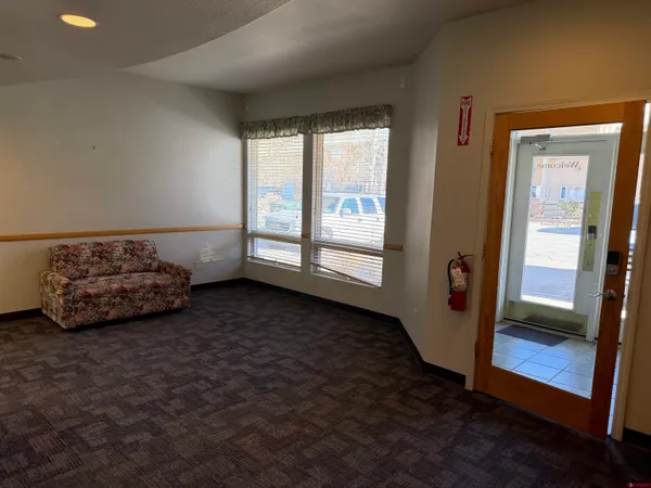 a view of a room with window