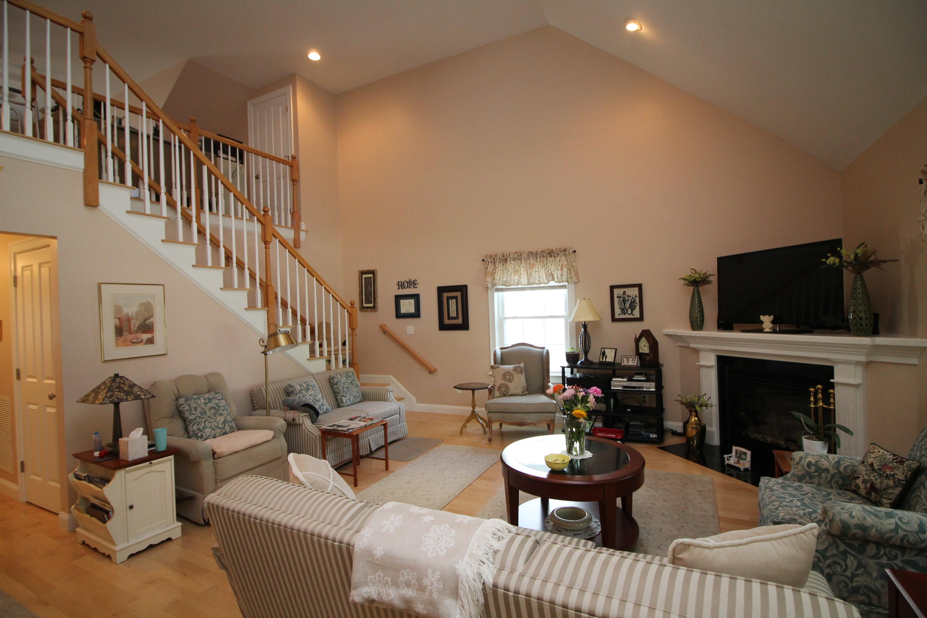 43 Shadagee Road, Unit 12 Saco, ME 04072 - Photo 6 of 35 05 - Living Room Fireplace