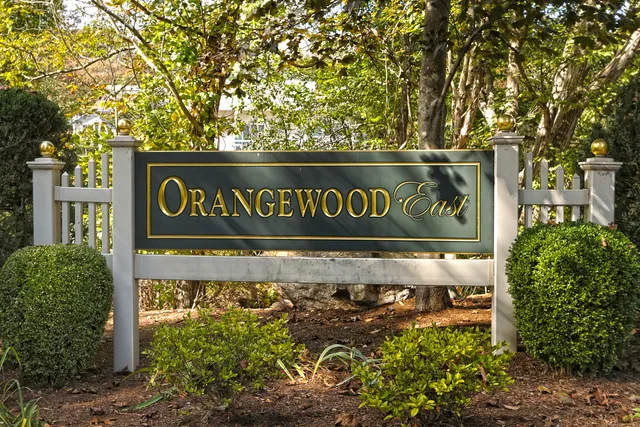 a view of outdoor space with sign board