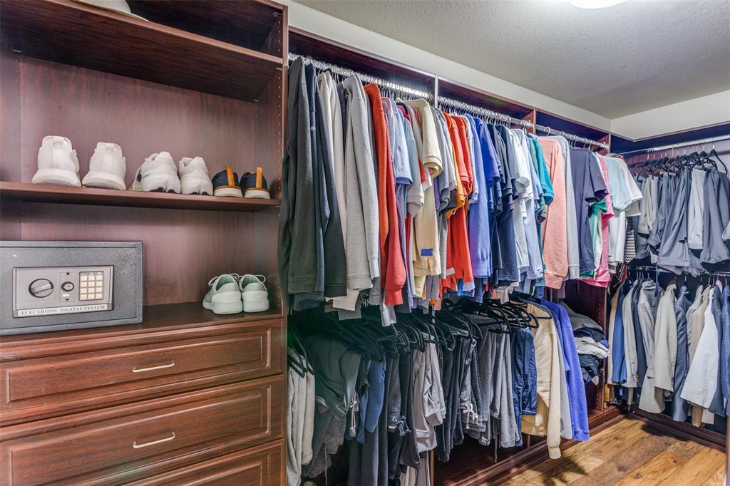 2229 Weatherbee Street Fort Worth, TX 76110 - Photo 17 of 25 Spacious closet with wood finished floors