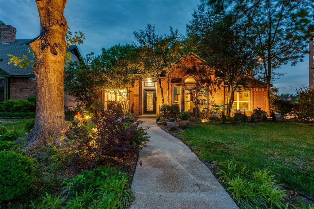 2229 Weatherbee Street Fort Worth, TX 76110 - Photo 3 of 25 View of front of property with brick siding and a front yard