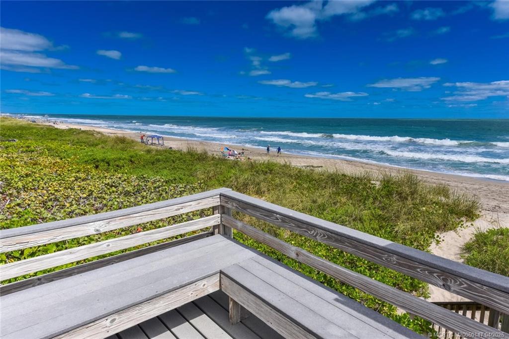 5811 Northeast Gulfstream Way, Unit 4002 Stuart, FL 34996 - Photo 33 of 39 a view of ocean from a balcony