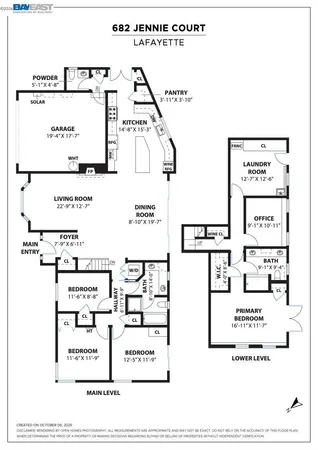 $1,895,000 | 682 Jennie Court, Lafayette, CA 94549