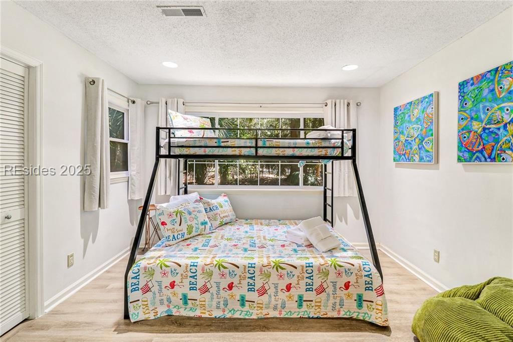 13 Mallard Road Hilton Head Island, SC 29928 - Photo 26 of 44 Queen/twin bunk bed in Bedroom #4