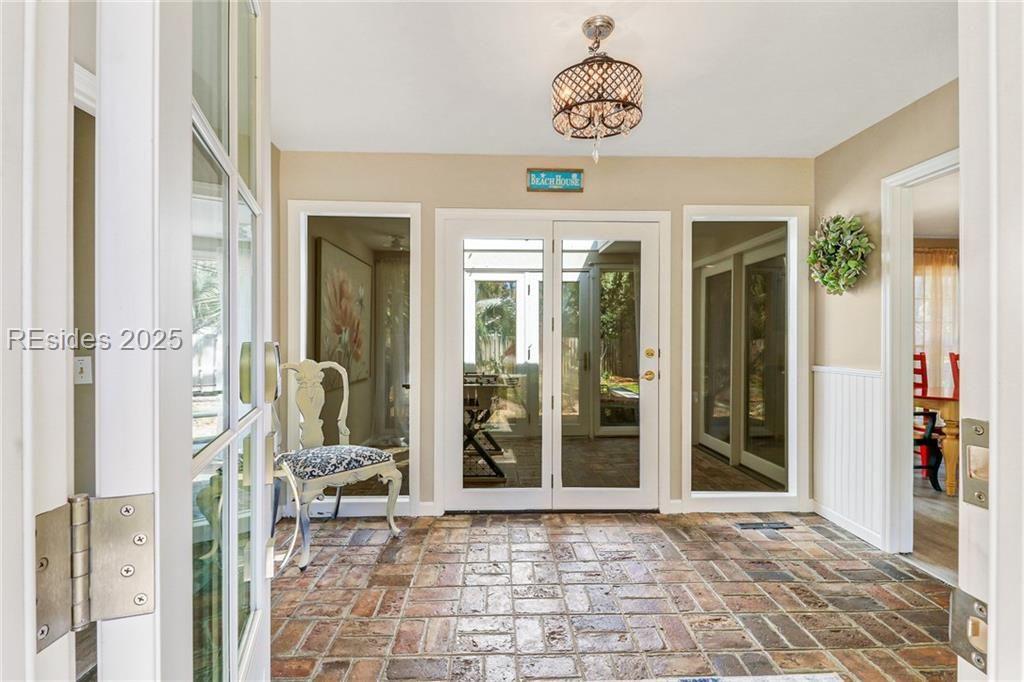 13 Mallard Road Hilton Head Island, SC 29928 - Photo 44 of 44 Foyer leads into split floor plan home and out to