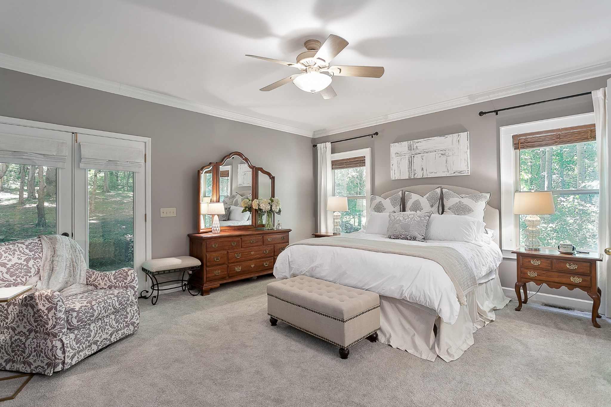 1441 Center Star Road Columbia, TN 38401 - Photo 24 of 62 a spacious bedroom with a bed couch and window