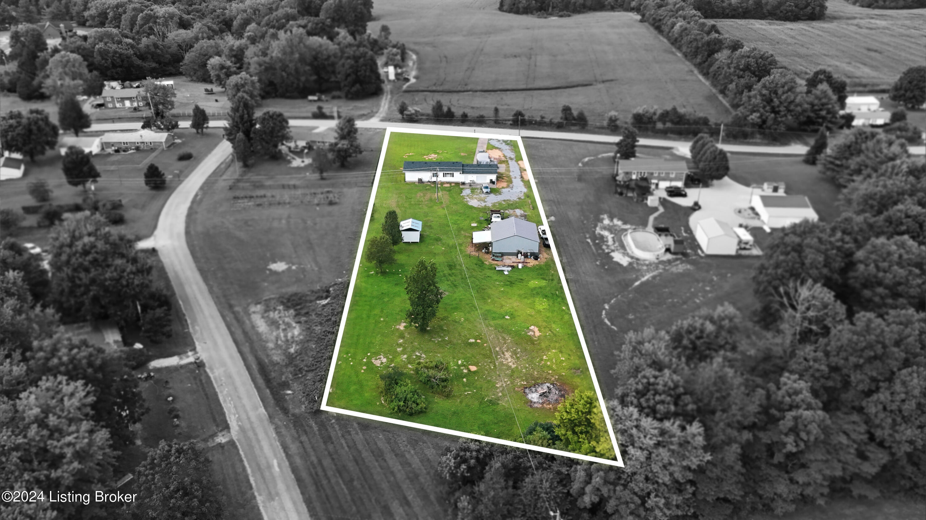 6321 Bardstown Road Elizabethtown, KY 42701 - Photo 24 of 28 Property lines 3