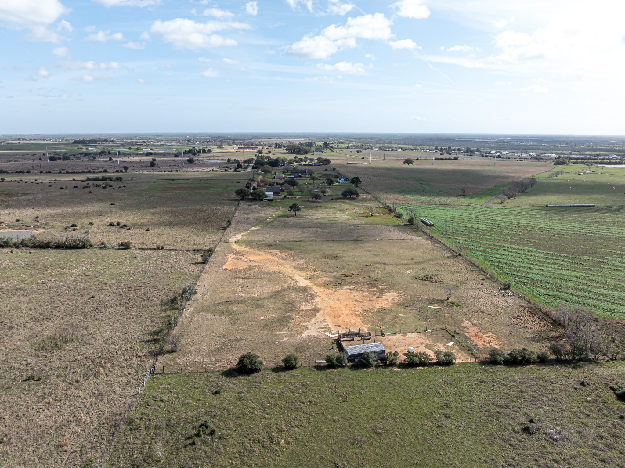 1195 Sens Road Sealy, TX 77474 - Photo 40 of 50 an aerial view of a houses with outdoor space