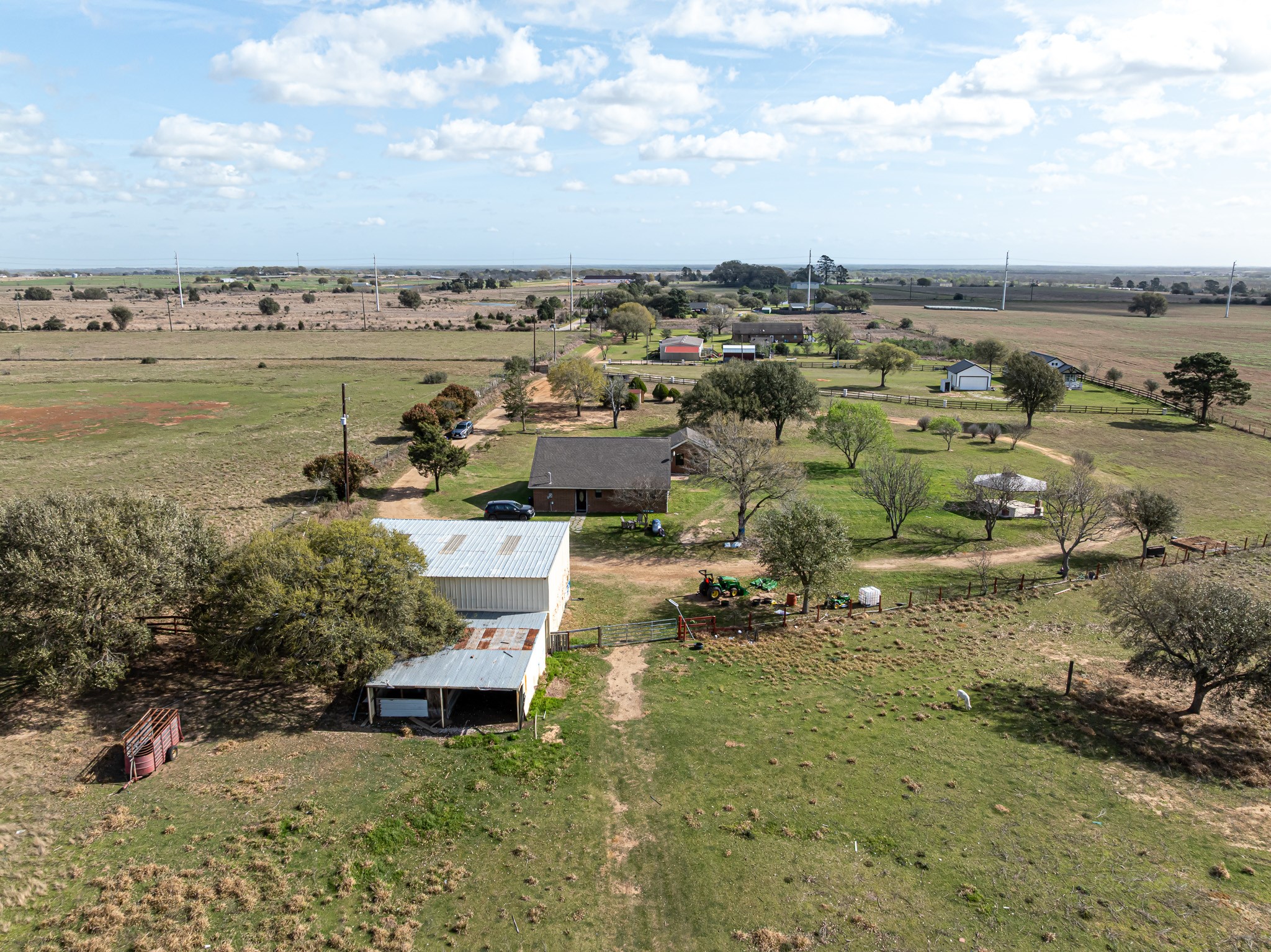 1195 Sens Road Sealy, TX 77474 - Photo 49 of 50 a view of a lake with houses