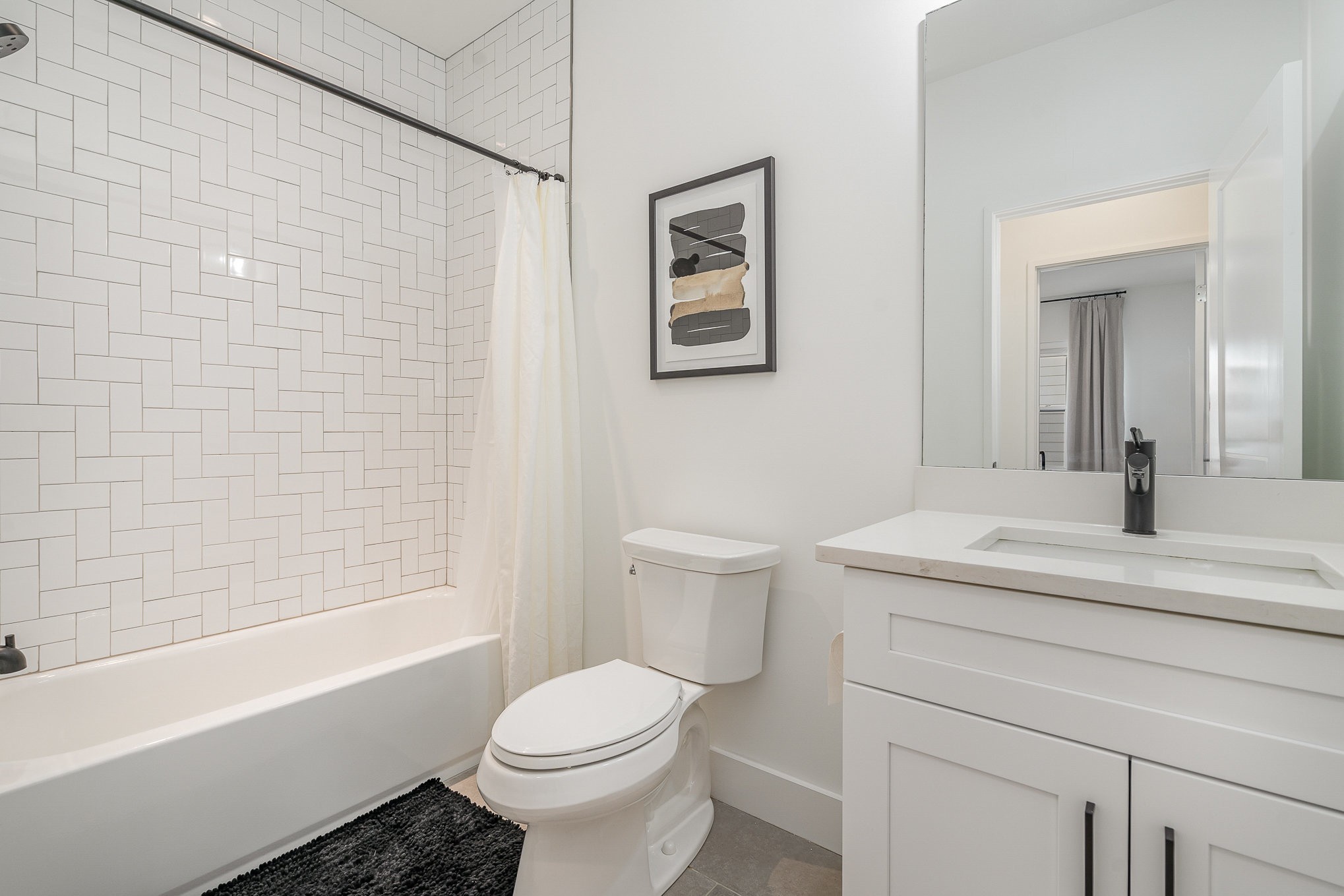 1699 Lischey Avenue Nashville, TN 37207 - Photo 32 of 45 a bathroom with a sink a toilet and shower