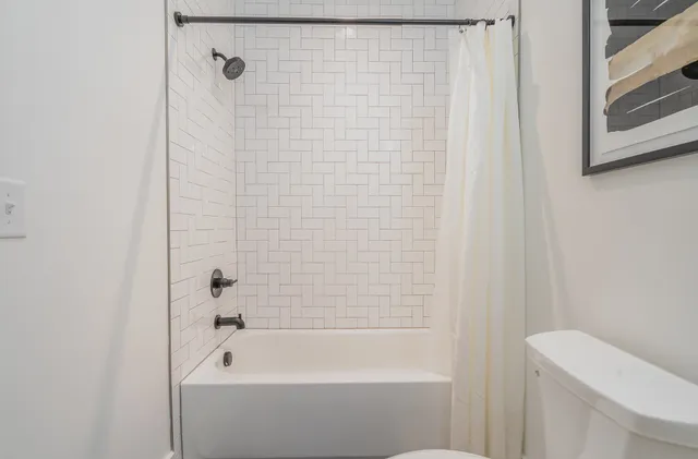 a close up view of racks on the wall