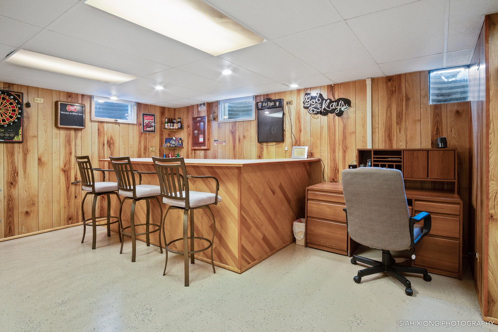 91 Neil Road Sugar Grove, IL 60554 - Photo 23 of 31 a view of a workspace with furniture and a window