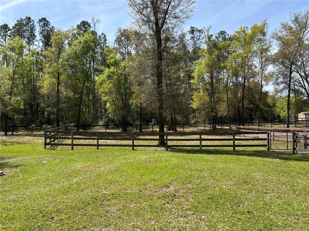 9290 Northwest 125th Avenue Ocala, FL 34482 - Photo 1 of 23 a view of a swimming pool with a bench and trees
