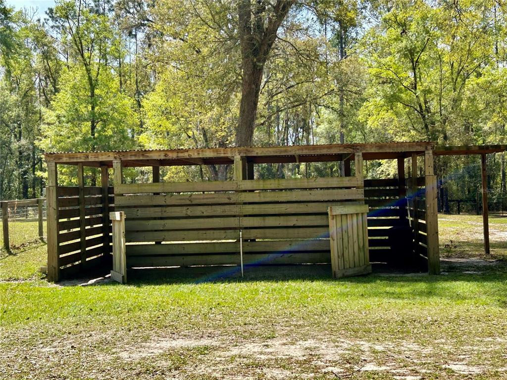 9290 Northwest 125th Avenue Ocala, FL 34482 - Photo 4 of 23 a view of a backyard with wooden fence and a large tree