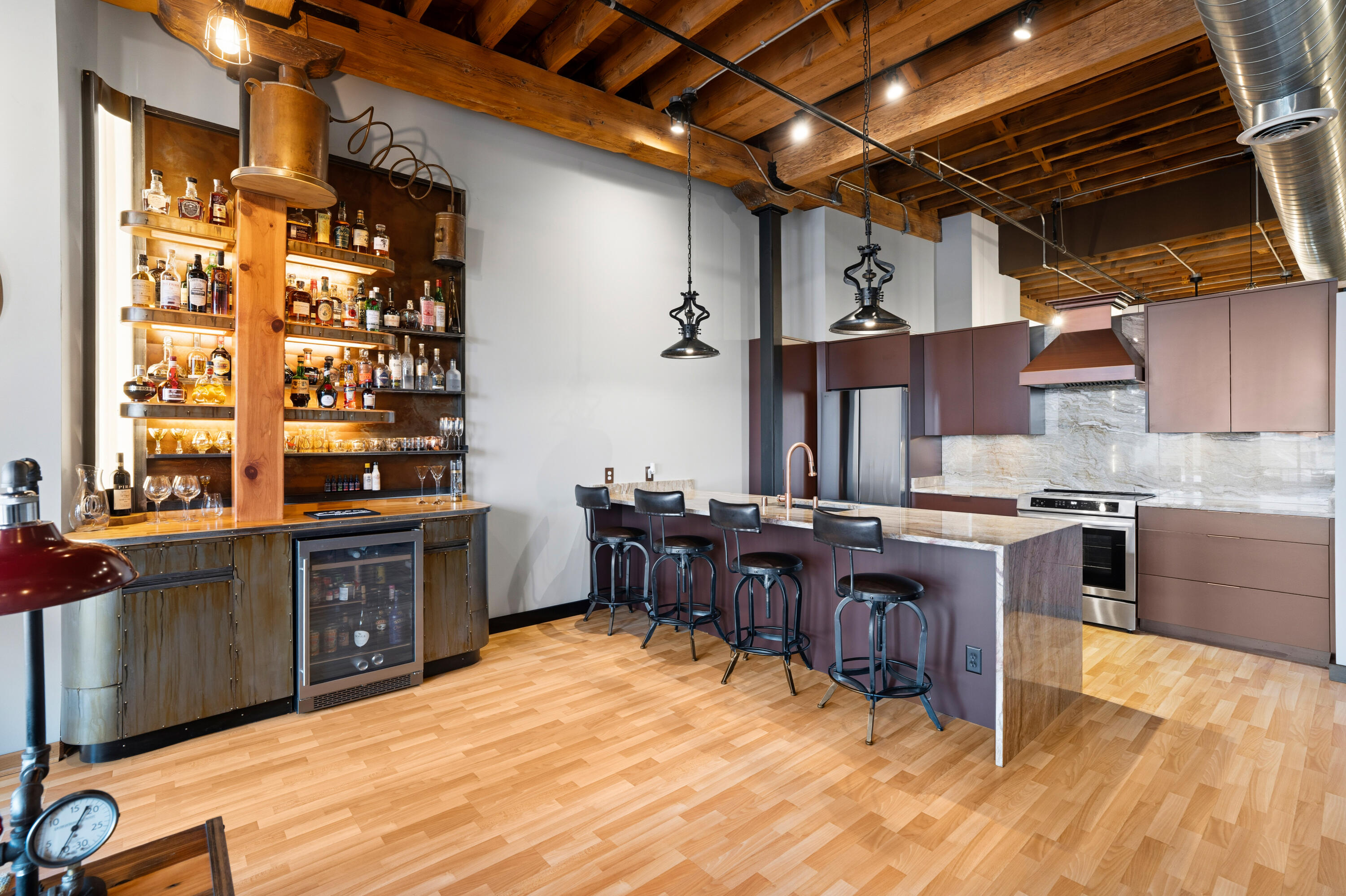 205 North Water Street, Unit 402 Milwaukee, WI 53202 - Photo 16 of 30 Updated Kitchen & Built-In Bar