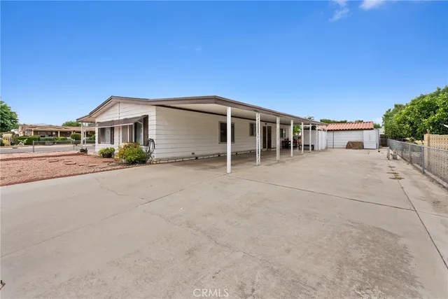 front view of a house with a street view