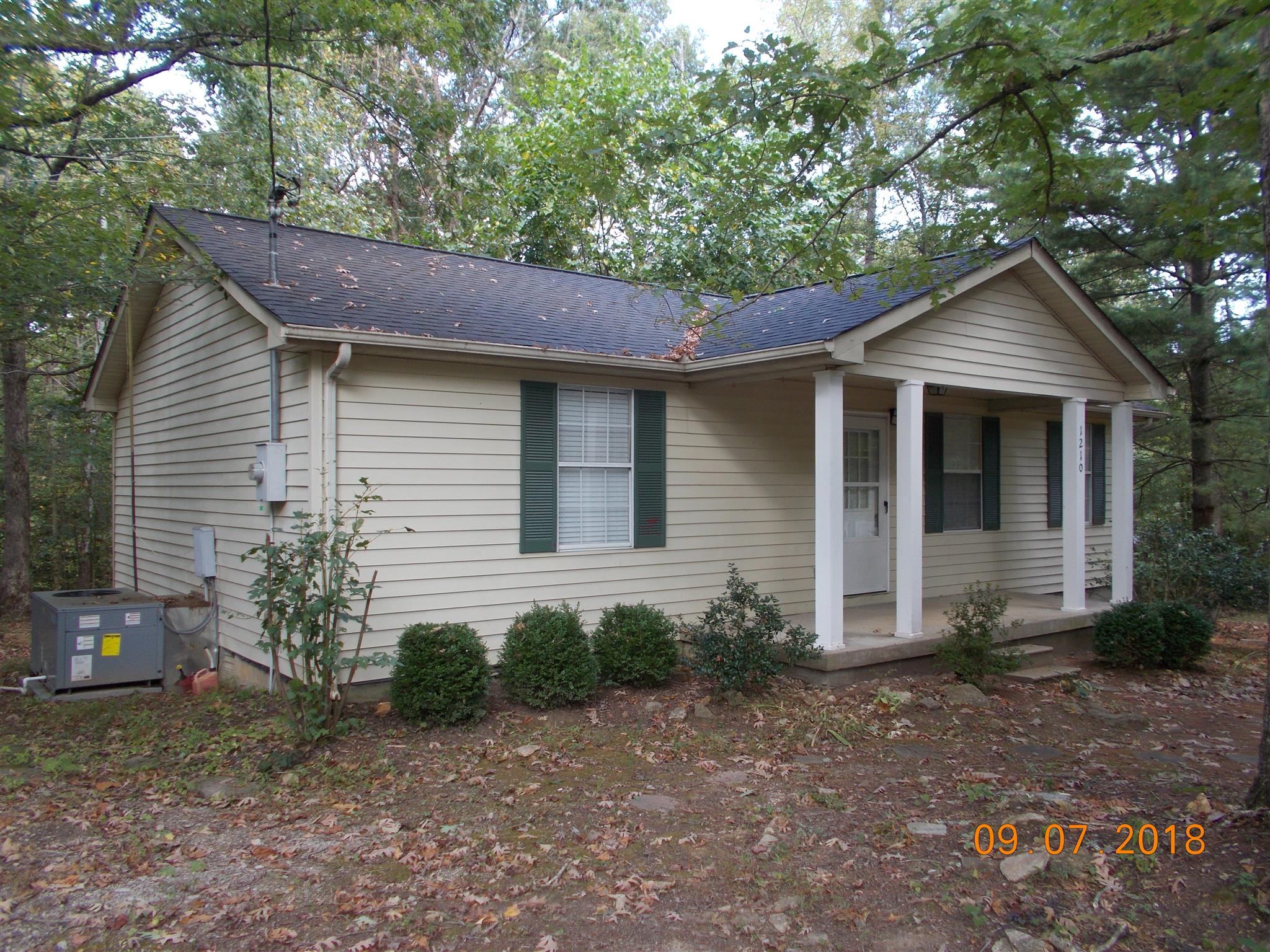 Front view of home