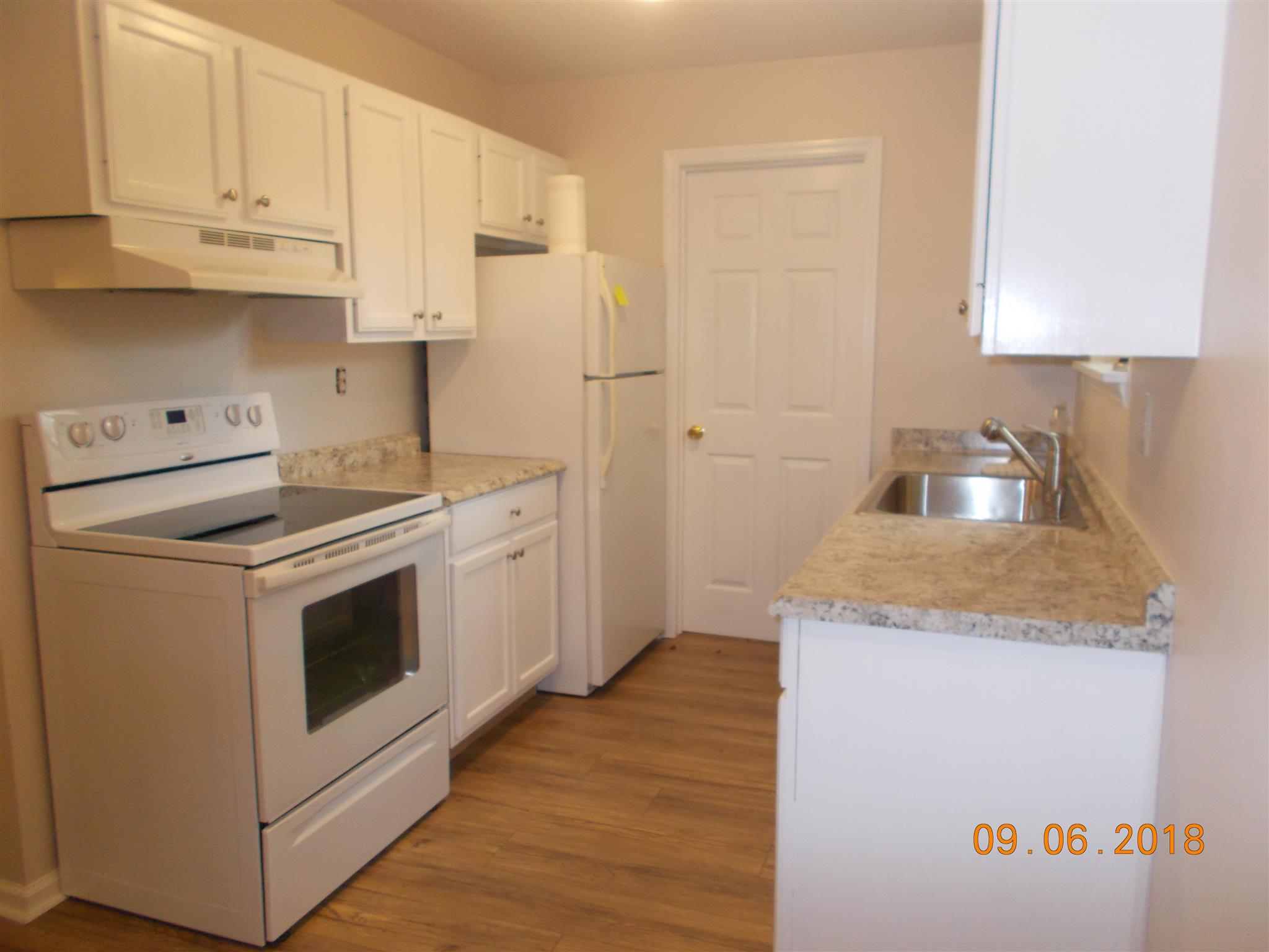 View of remodeled kitchen