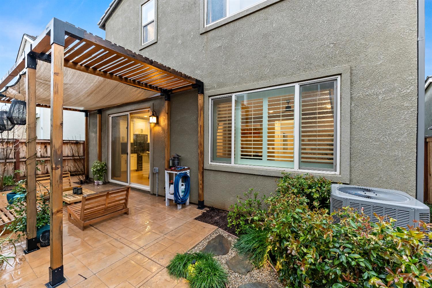 a view of house with outdoor space