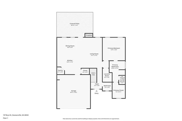 $440,000 | 137 Bryn Drive, Dawsonville, GA 30534