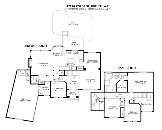 $999,000 | 17210 4th Drive Southeast, Bothell, WA 98012