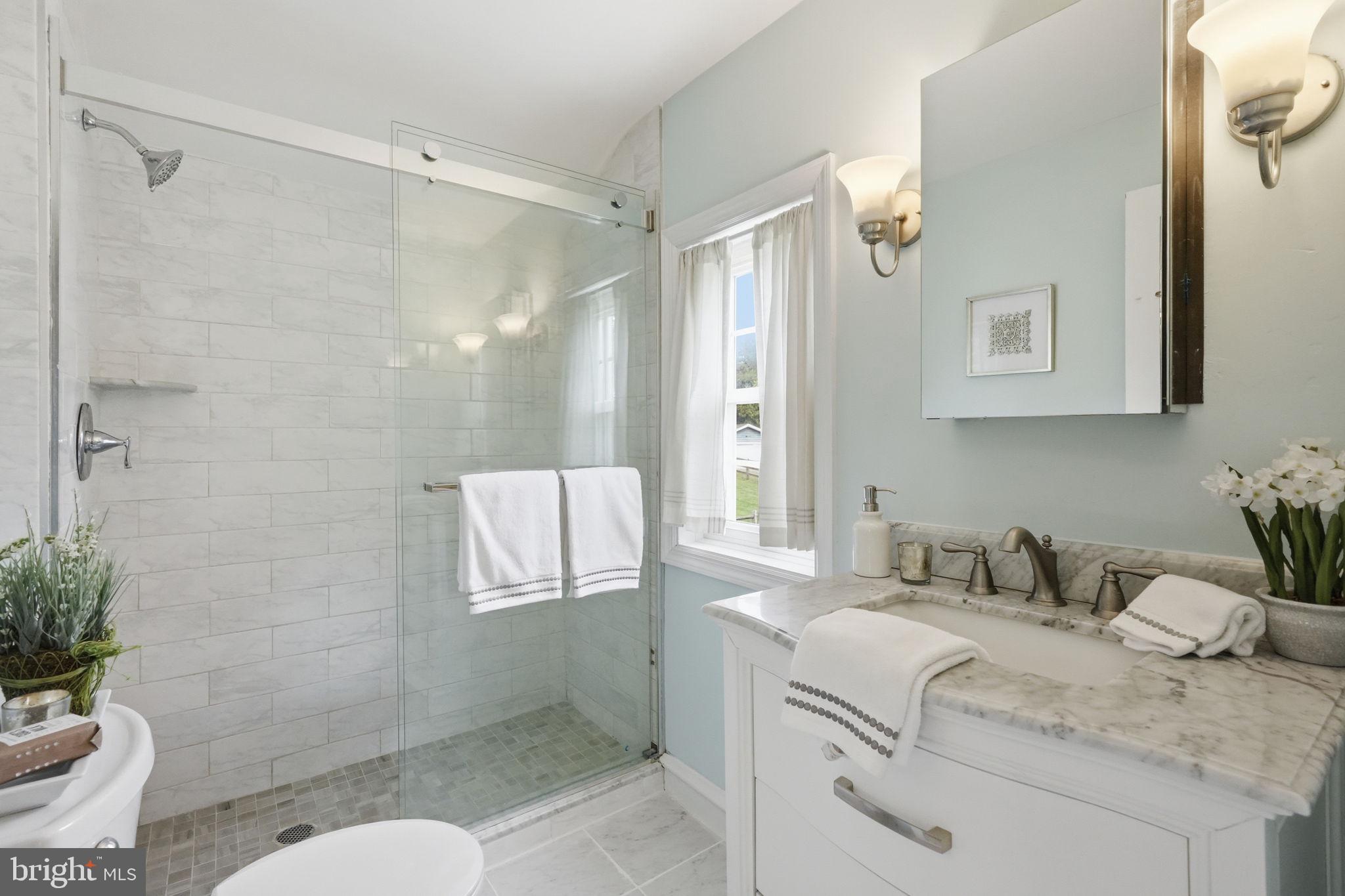 528 South Old Middletown Road Media, PA 19063 - Photo 21 of 28 Serene bathroom with modern elegance.