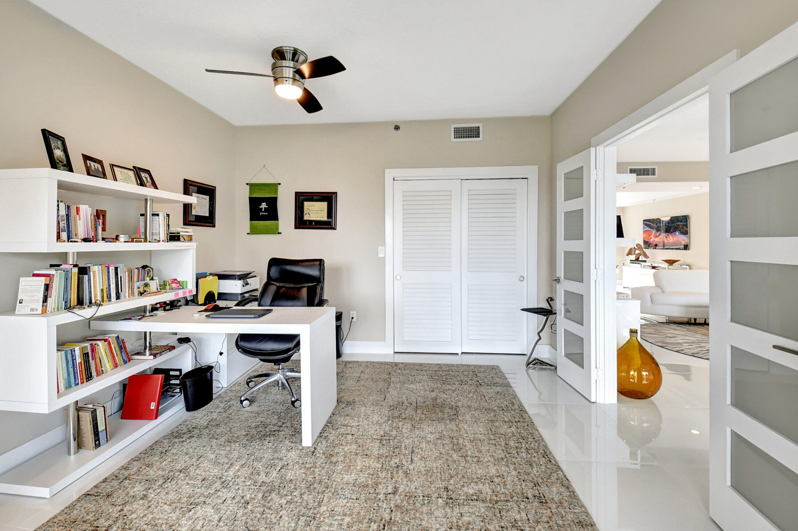 17031 Boca Club Boulevard, Unit 62B Boca Raton, FL 33487 - Photo 28 of 50 BR 1 with closet and full view slider